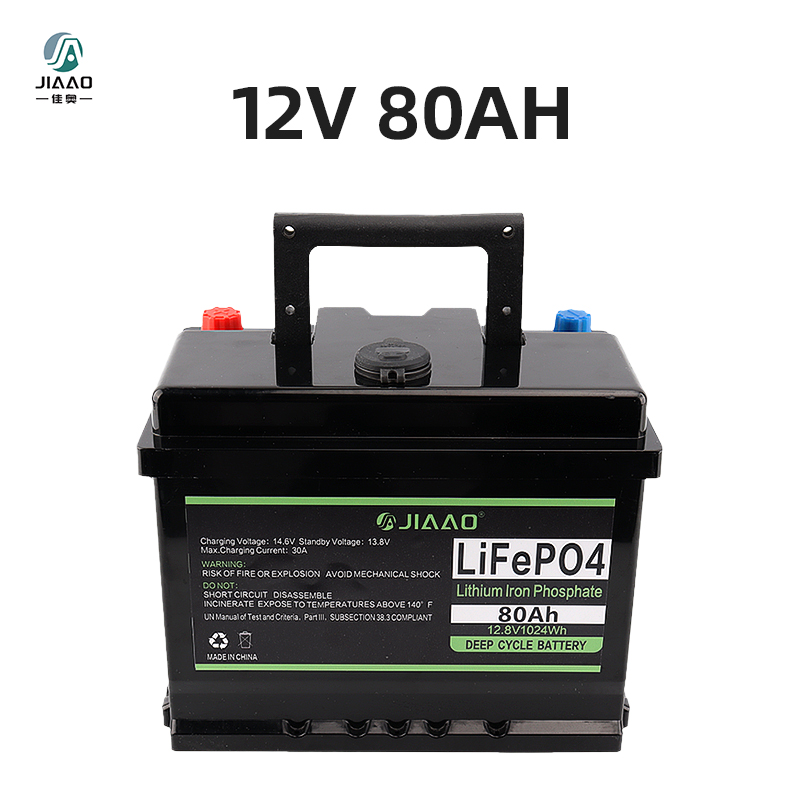Baterie solară LFP 12v 80ah Lifepo4 Baterie litiumion